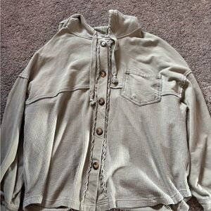 American Eagle Outfitters Sage Utility Jacket